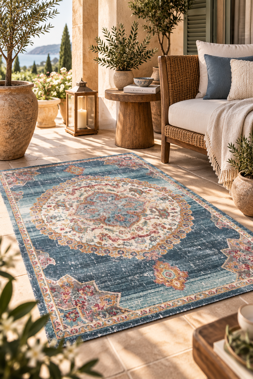 Torino Vintage Medallion Rug