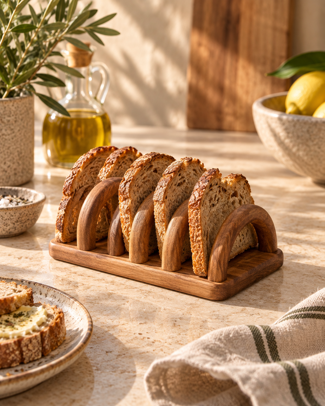 Nukha Acacia Toast Rack